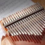 21 Key Kalimba – Gradient Brown Cranes  Kalimba Dream