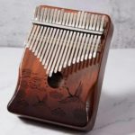 21 Key Kalimba – Gradient Brown Cranes  Kalimba Dream