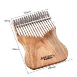 GECKO K17CAP 17 Key Kalimba (B Tuning) Kalimba Dream