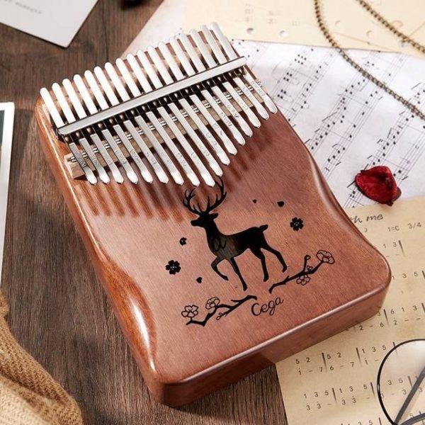 17 Key Kalimba Design: Brown Kalimba Dream
